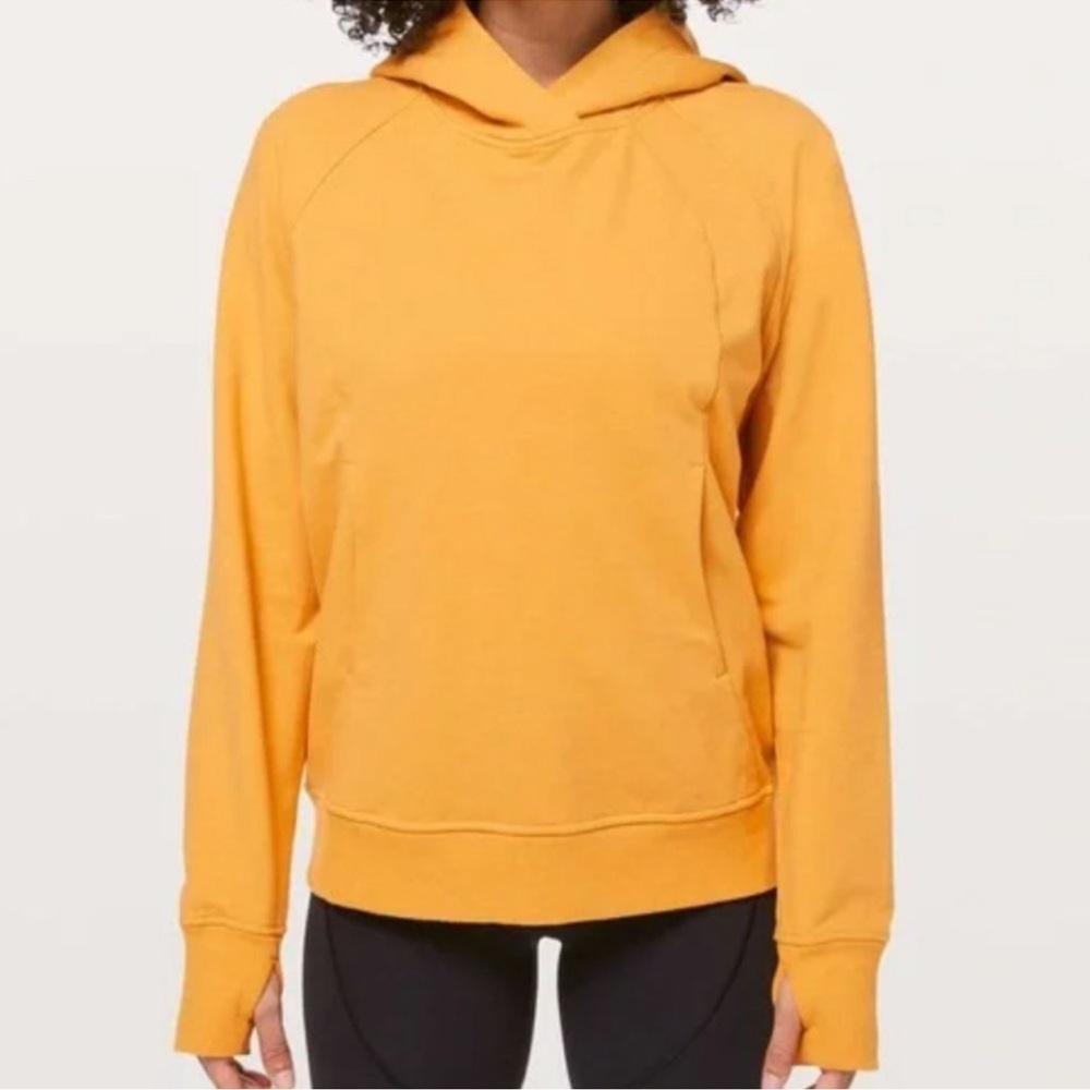 NWOT Lululemon Scuba Hoodie Golden Yellow